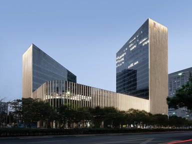 Bürokomplex im Central Business District, Jinan, China - © Gerber Architekten, Fotograf Feng Shao