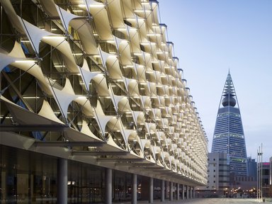 King Fahad Nationalbibliothek, Riad - © Gerber Architekten, Fotograf Christian Richters 