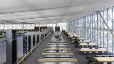 King Fahad Nationalbibliothek, Riad - © Gerber Architekten, Fotograf HG Esch